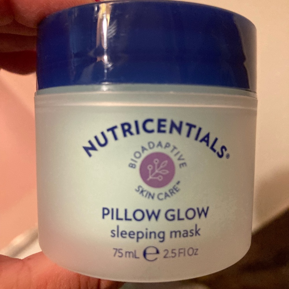Pillow glow sleeping mask